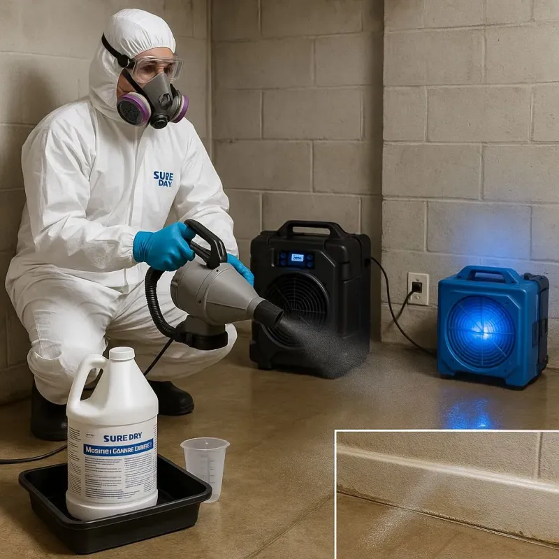 Sanitization and Odor Removal process in Monahans, TX