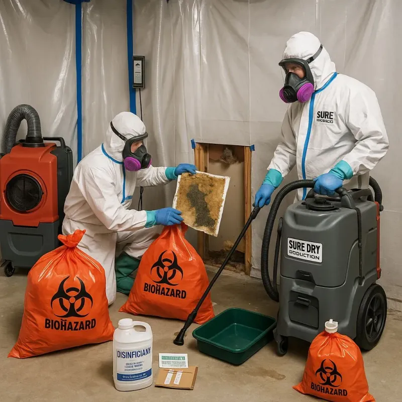Contaminated Water Handling Protocols process in Monahans, TX