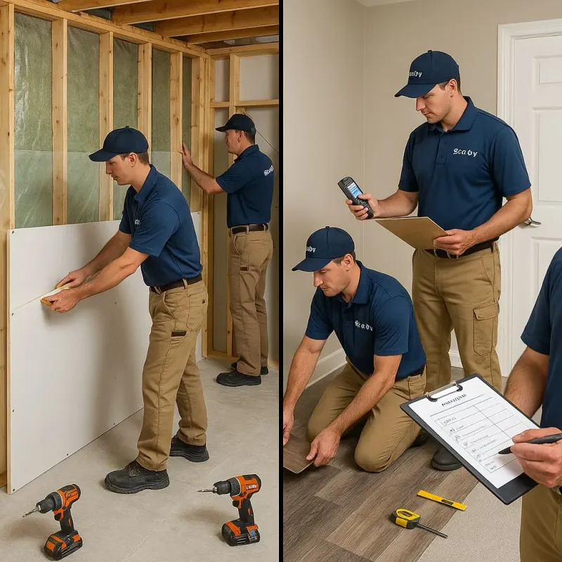 Repairs and Reconstruction process in Monahans, TX