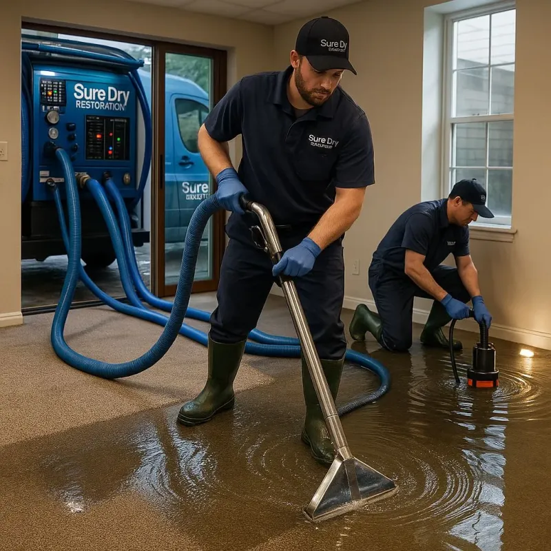 Water Extraction and Removal process in Monahans, TX